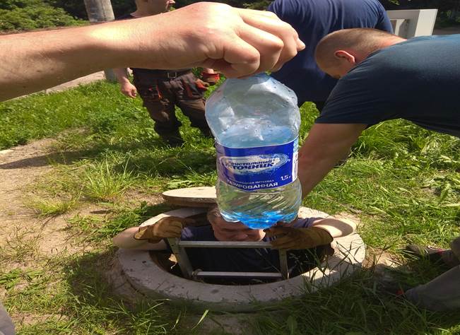 МОС АВС проверила качество водоснабжения в одном из домов городского округа Щелково