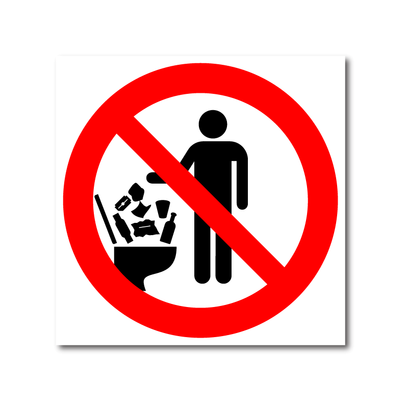 Водоканал призывает жителей Подмосковья не использовать унитаз как мусорное ведро!